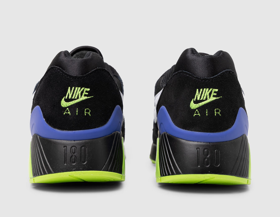 Nike Air Max 180 Black / White - Action Green