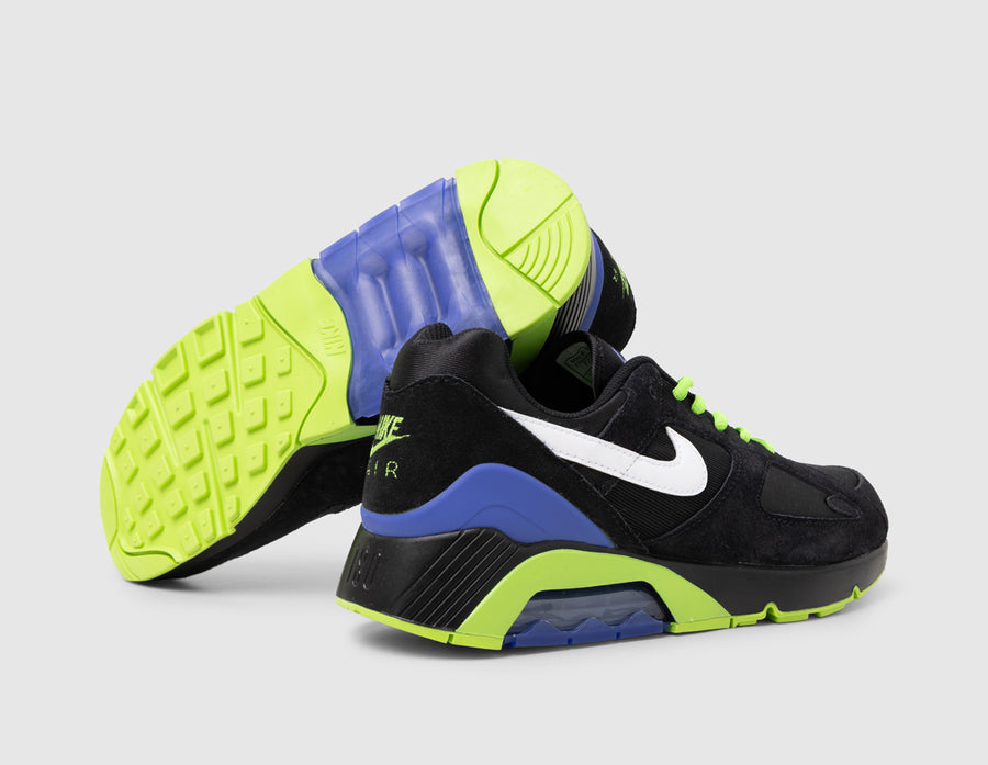 Nike Air Max 180 Black / White - Action Green