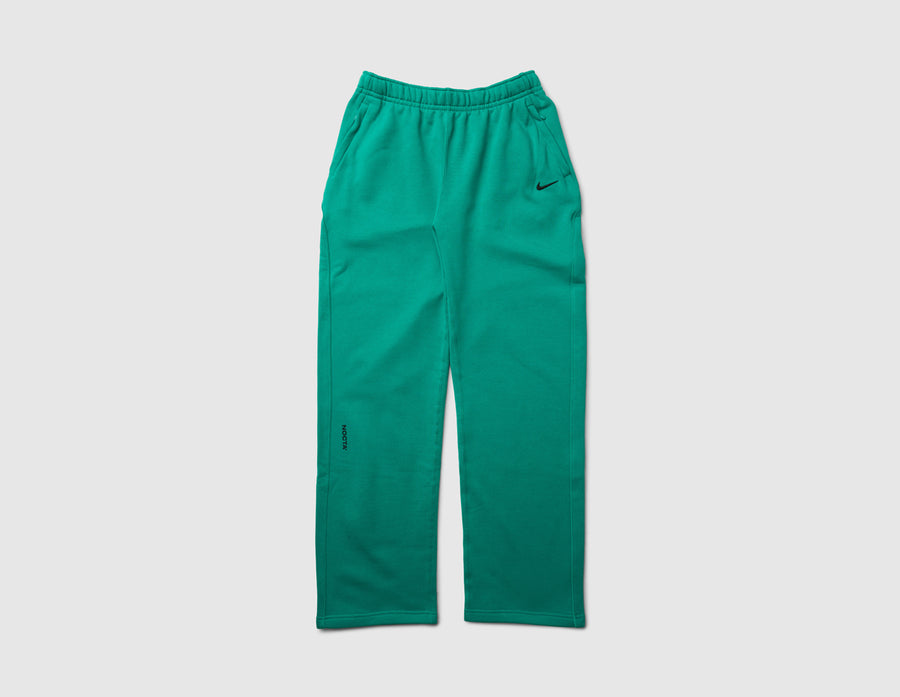 Nike NOCTA CS Fleece Open-Hem Sweatpants Neptune Green / Black