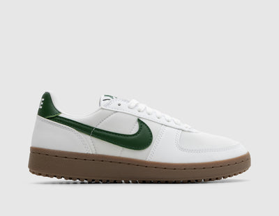 Nike Women's Field General White / Gorge Green - Dark Gum - Sneakers