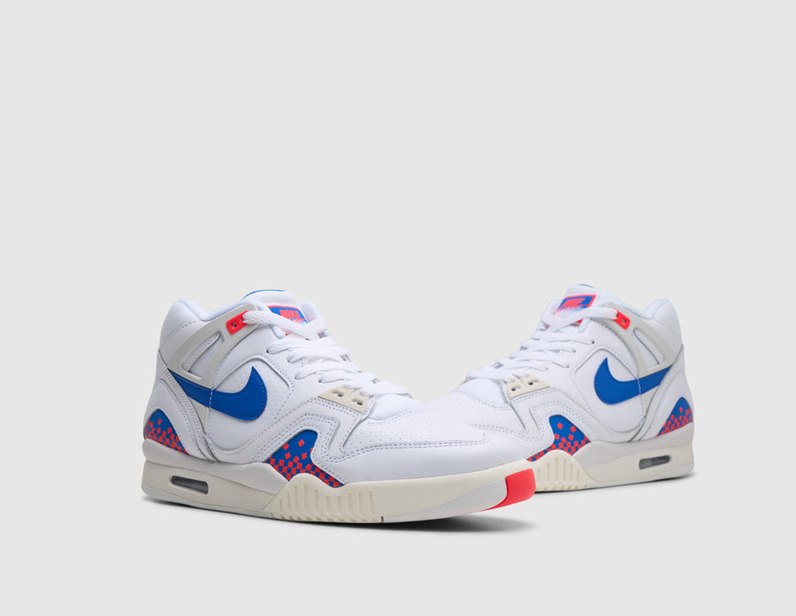Nike Air Tech Challenge II White / Royal Blue - Laser Crimson