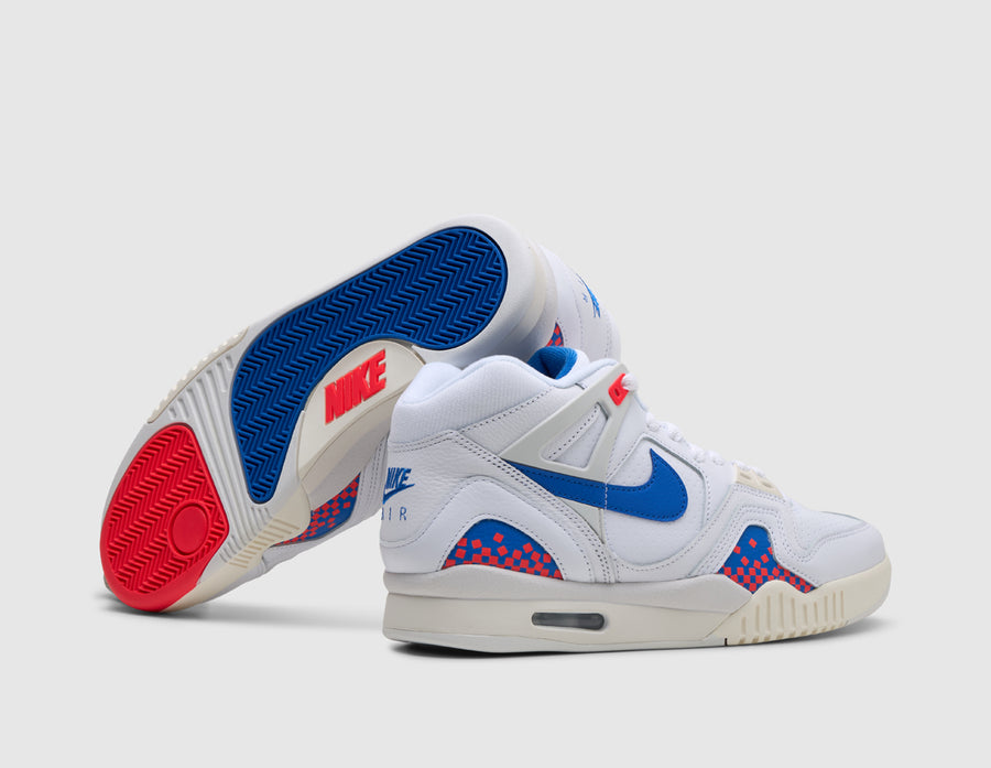 Nike Air Tech Challenge II White / Royal Blue - Laser Crimson