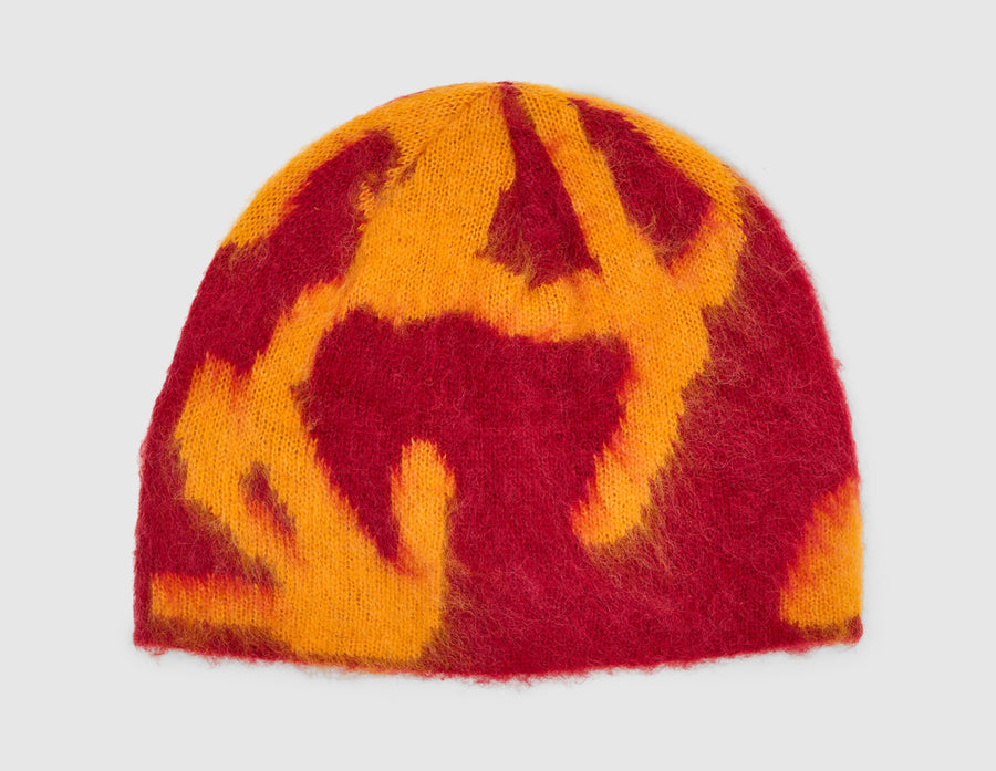 Gramicci Mohair Burly Runningman Beanie / Burnt Orange