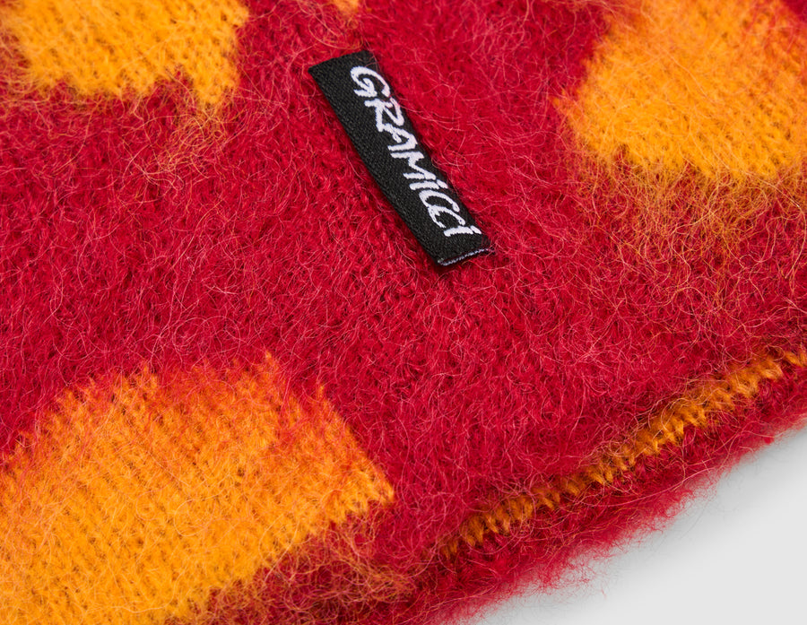 Gramicci Mohair Burly Runningman Beanie / Burnt Orange