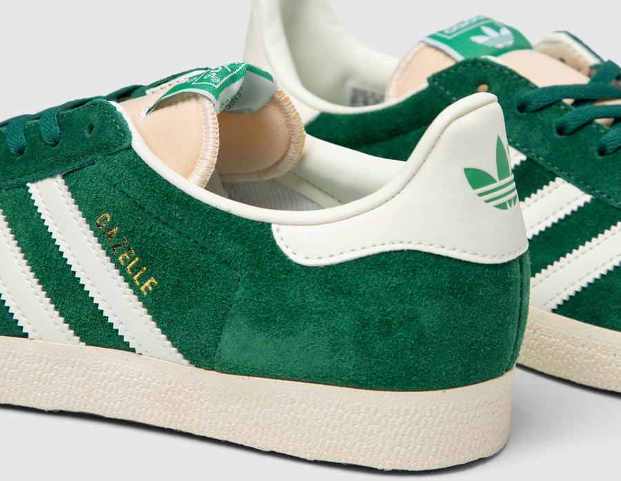 adidas Originals Gazelle Dark Green / Off White