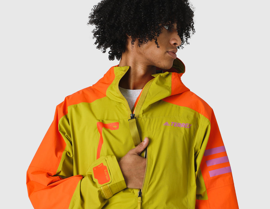adidas TERREX Xploric Rain.RDY Hiking Jacket  / Orange