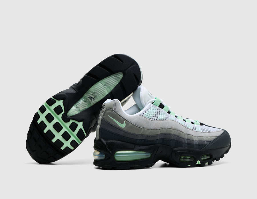 Nike Women's Air Max 95 OG Black / Fresh Mint - Medium Grey