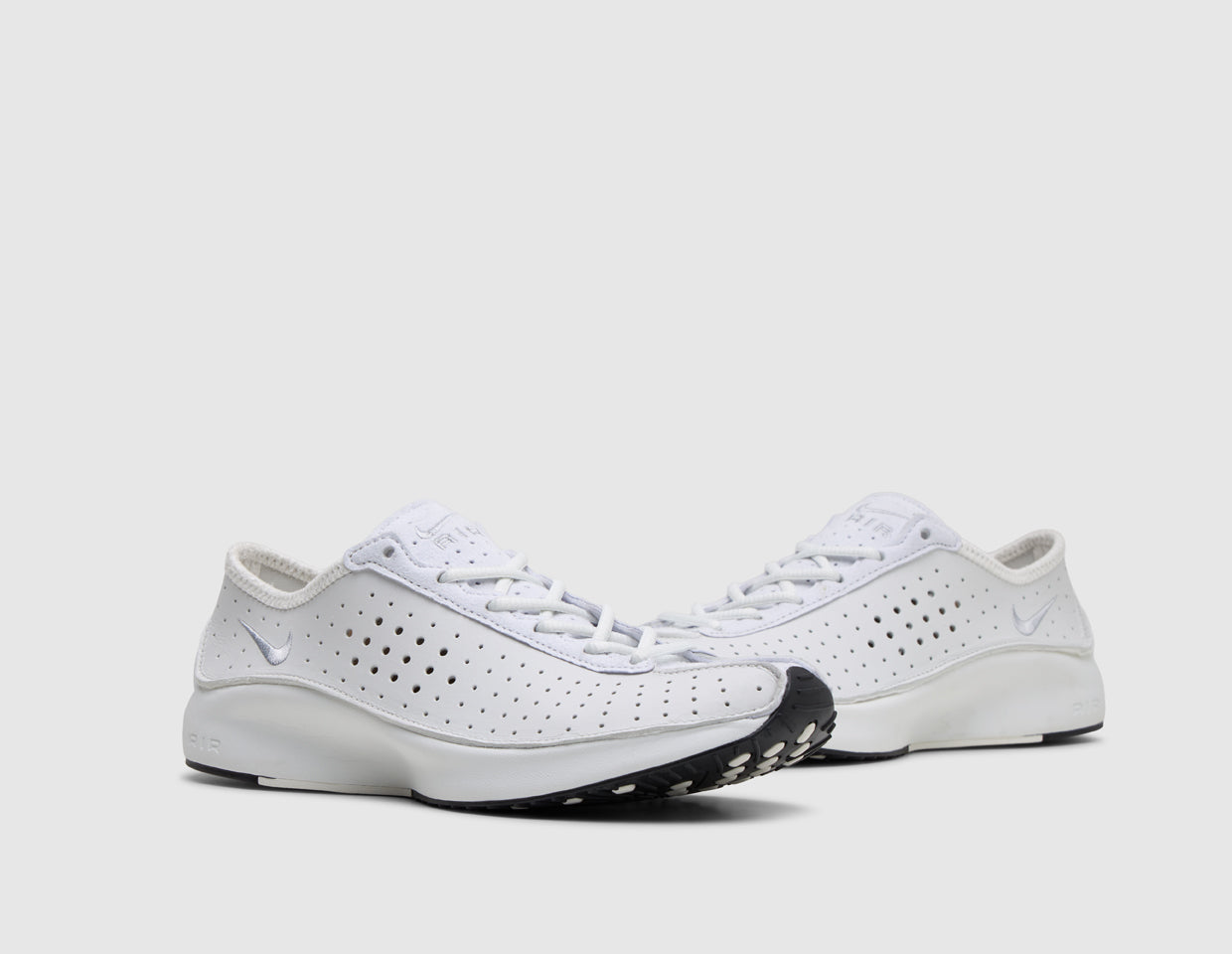 Nike Women's Air Superfly White / Metallic Silver - Black – size