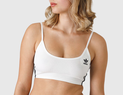 adidas Originals Adicolor Bra Top / White