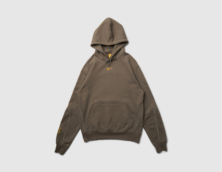 Nike Nocta Hoodie Fleece Olive Grey / Yellow Ochre