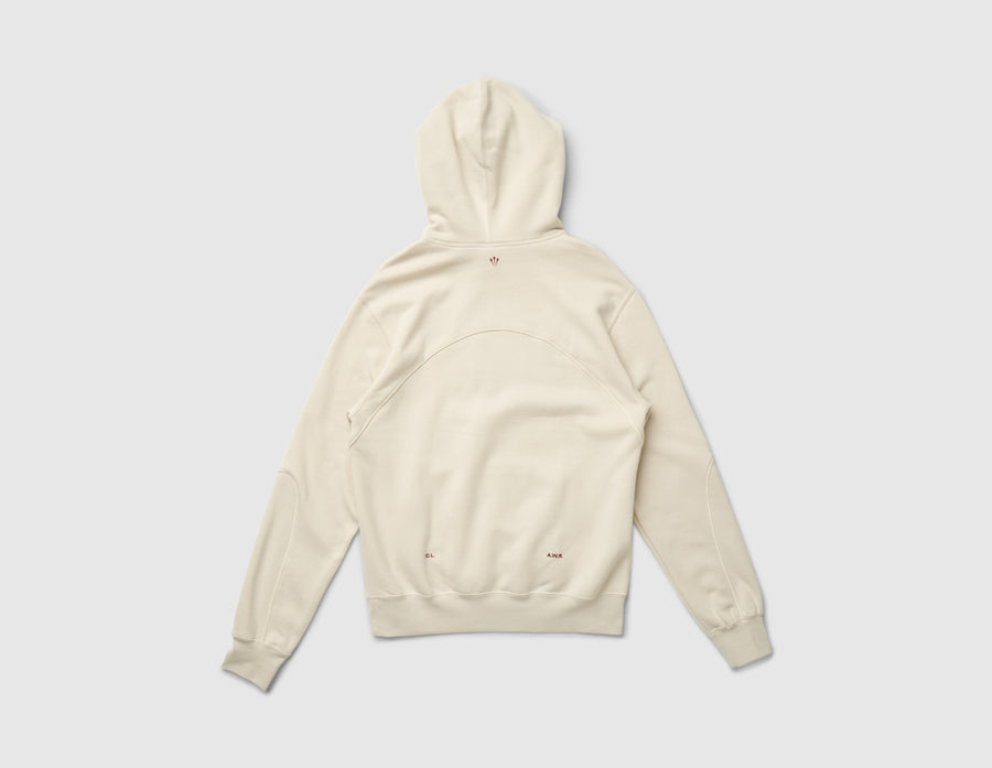 Nike NOCTA Fleece CS Pullover Hoodie Light Orewood Brown / Team Red