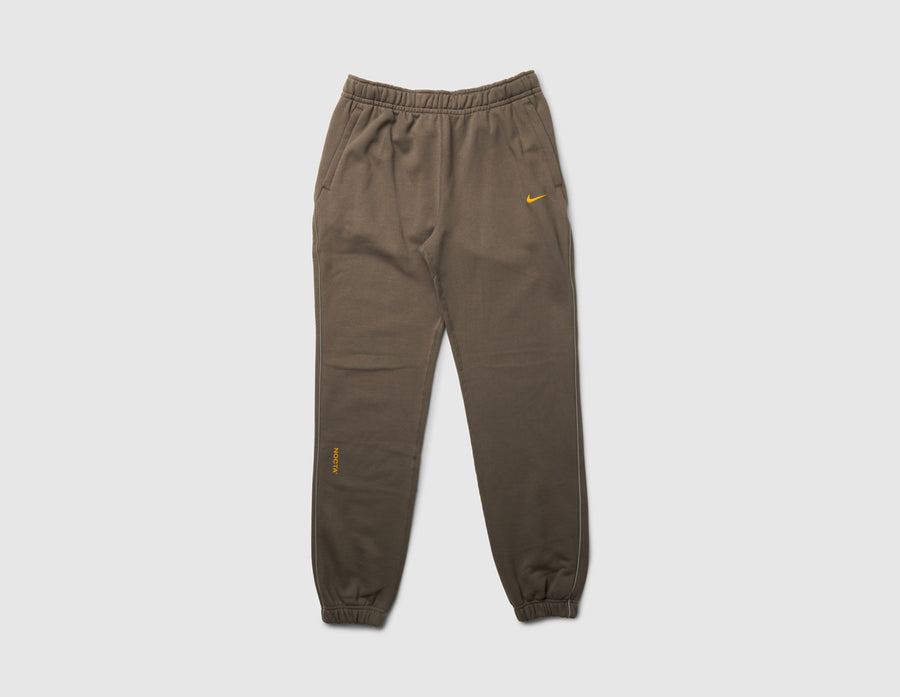Nike NOCTA Fleece CS Pants Olive Grey / Yellow Ochre