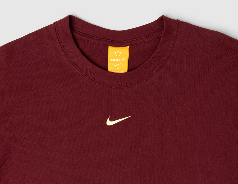 Nike NOCTA CS T-Shirt Dark Beetroot / Citron Tint