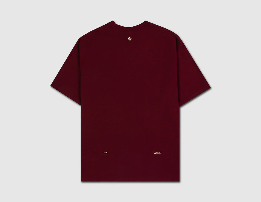 Nike NOCTA CS T-Shirt Dark Beetroot / Citron Tint