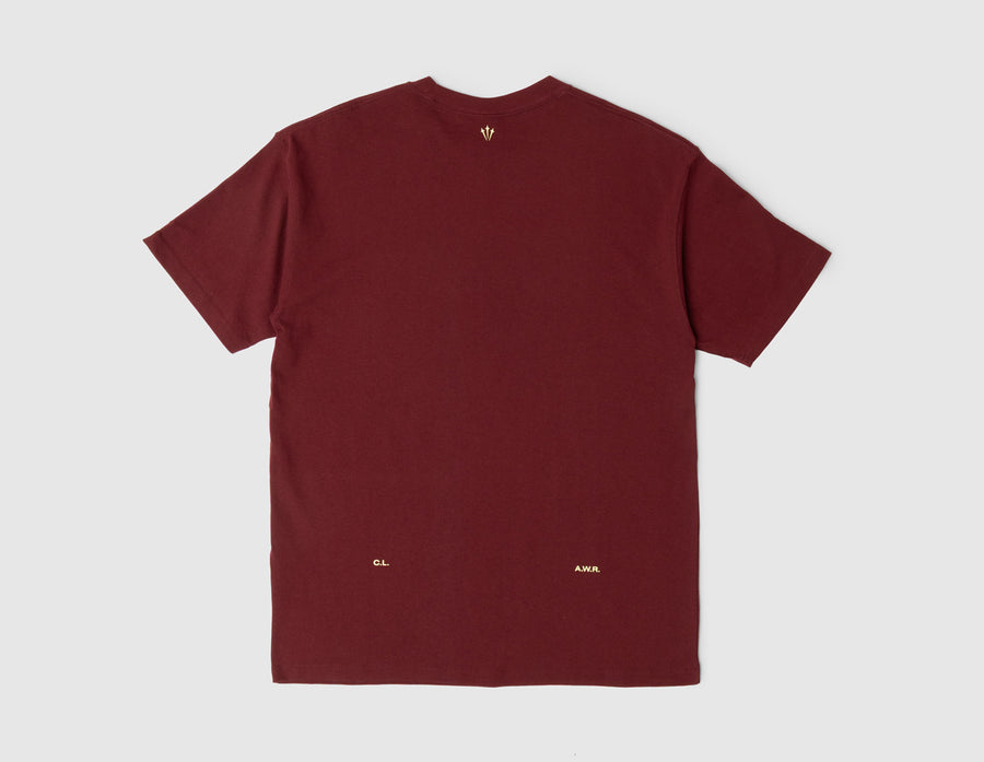 Nike NOCTA CS T-Shirt Dark Beetroot / Citron Tint