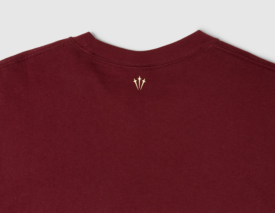 Nike NOCTA CS T-Shirt Dark Beetroot / Citron Tint