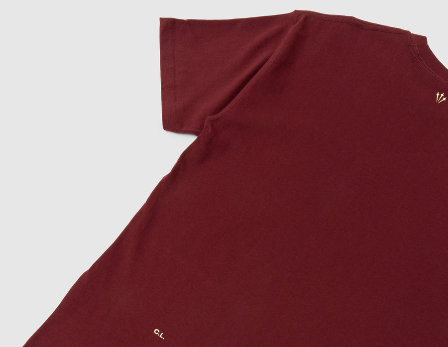 Nike NOCTA CS T-Shirt Dark Beetroot / Citron Tint
