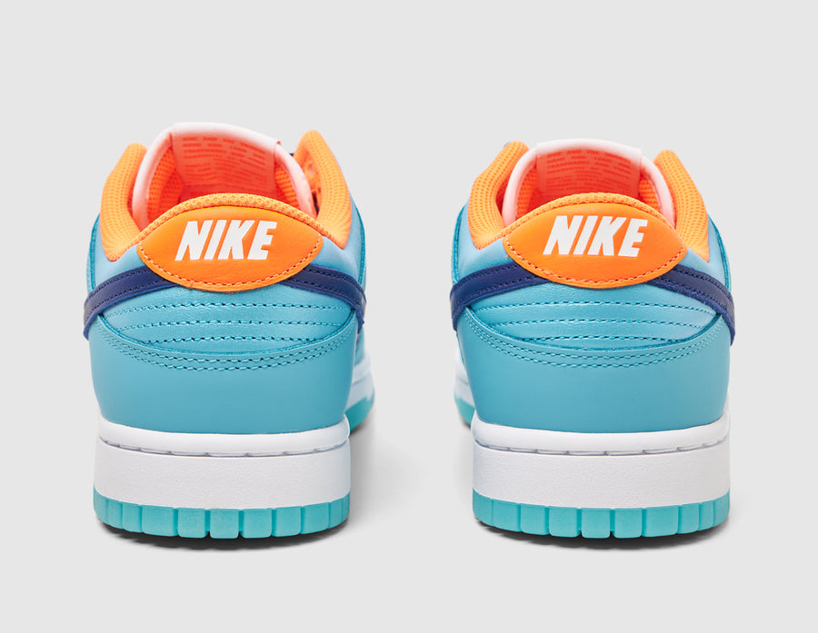 Nike sneakers orange and blue best sale