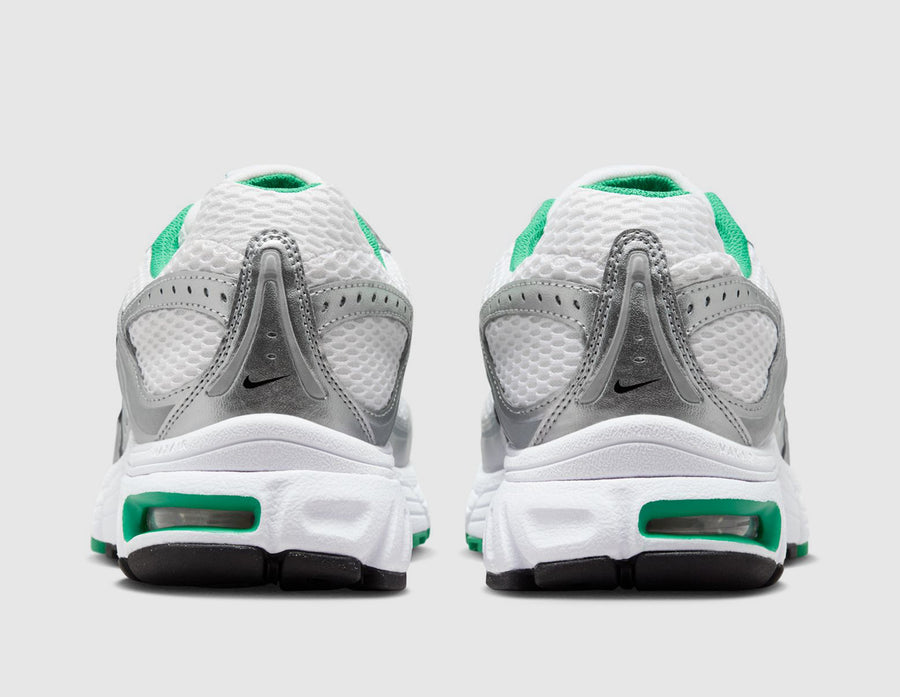 Nike Women's Air Max Moto 2K Metallic Silver / Stadium Green - White