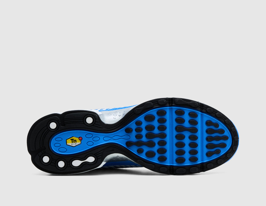 Nike Air Max Plus VII White / Blue Crystal - Metallic Silver