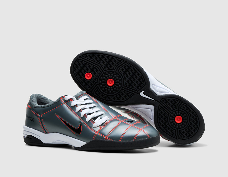 Nike Total 90 Smoke Grey / Black - Bright Crimson