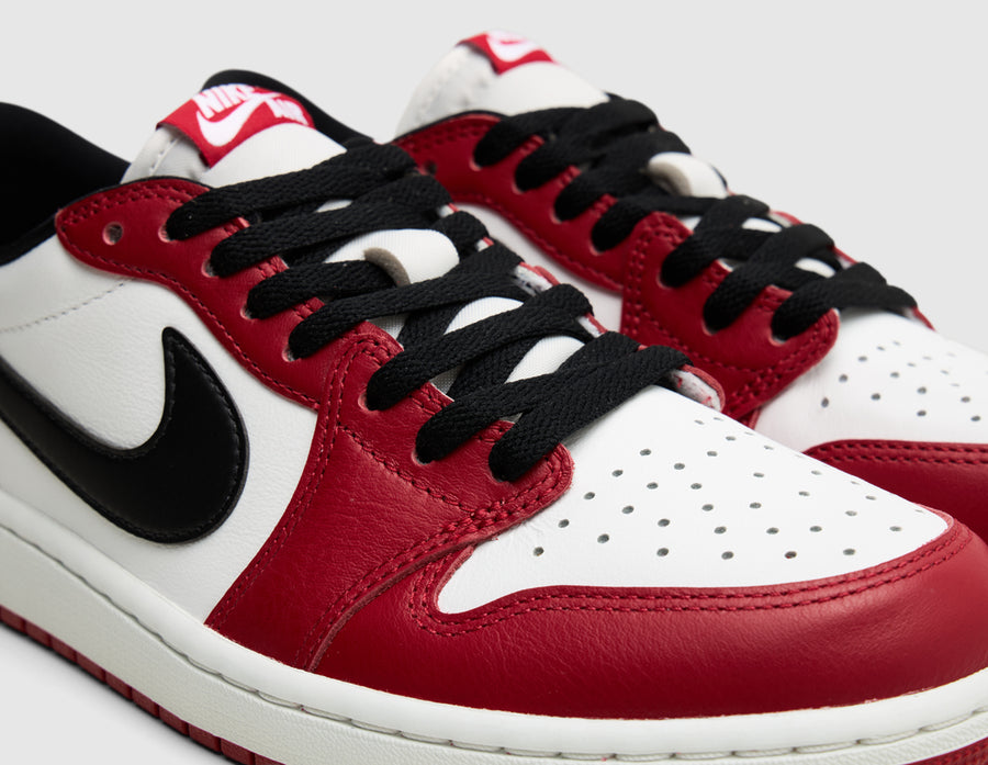 Jordan 1 Retro Low OG Varsity Red / Black - Summit White