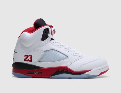 Jordan 5 Retro OG White / Fire Red - Black - Sneakers