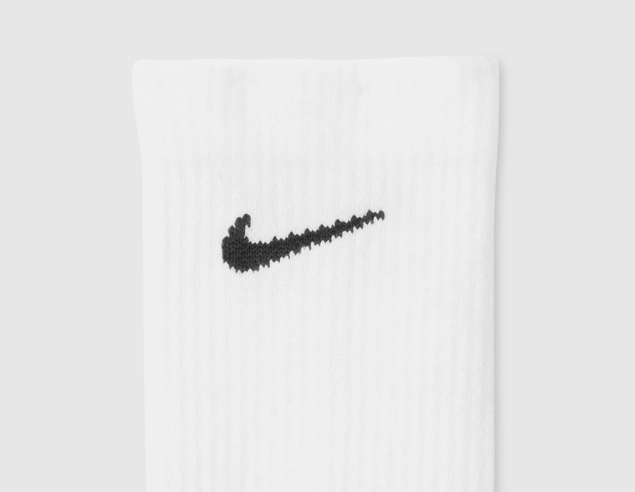 Nike Everyday Elevated Crew Socks (6-Pack) White / Black