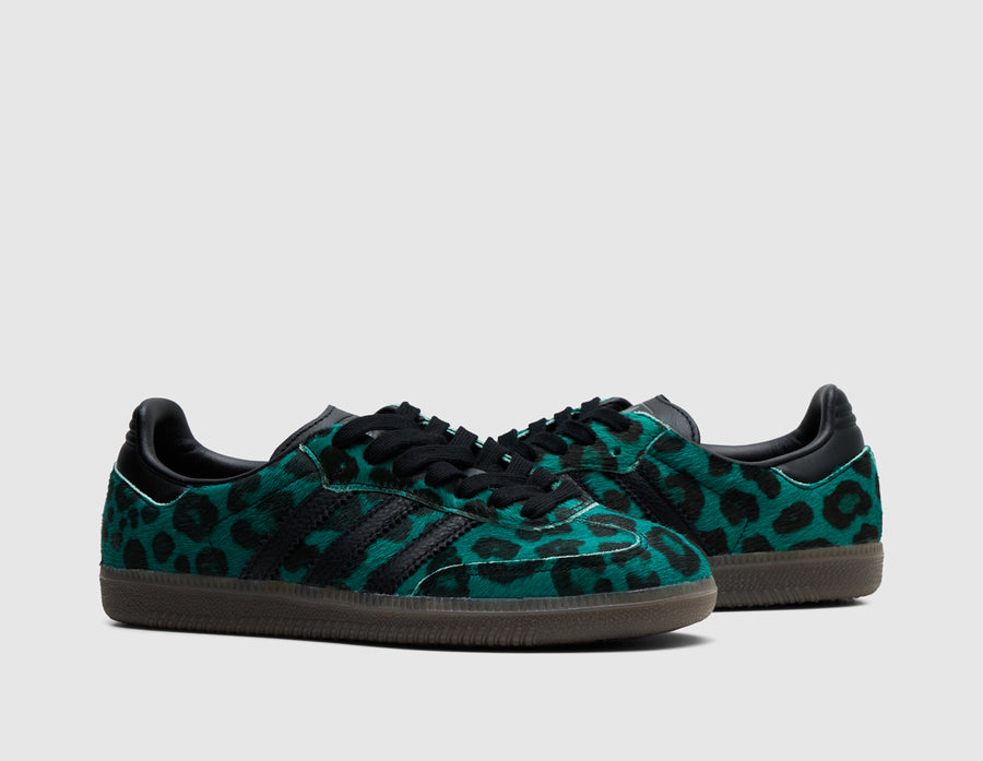 adidas Originals Women's Samba OG Semi Screaming Green / Core Black
