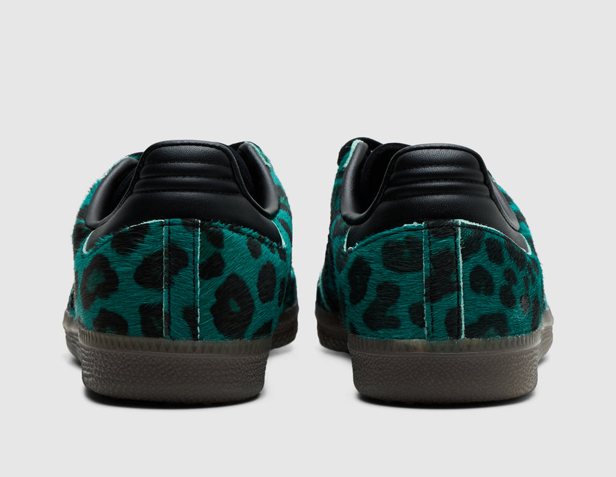 adidas Originals Women's Samba OG Semi Screaming Green / Core Black