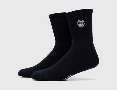 Honor The Gift Crest Rib Socks / Black