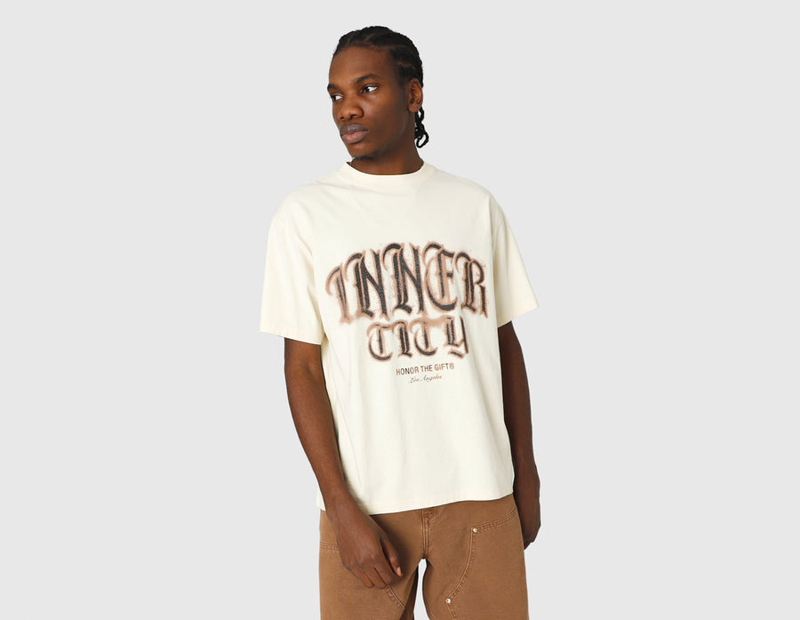 Honor The Gift Stamp Inner City T-shirt / Bone