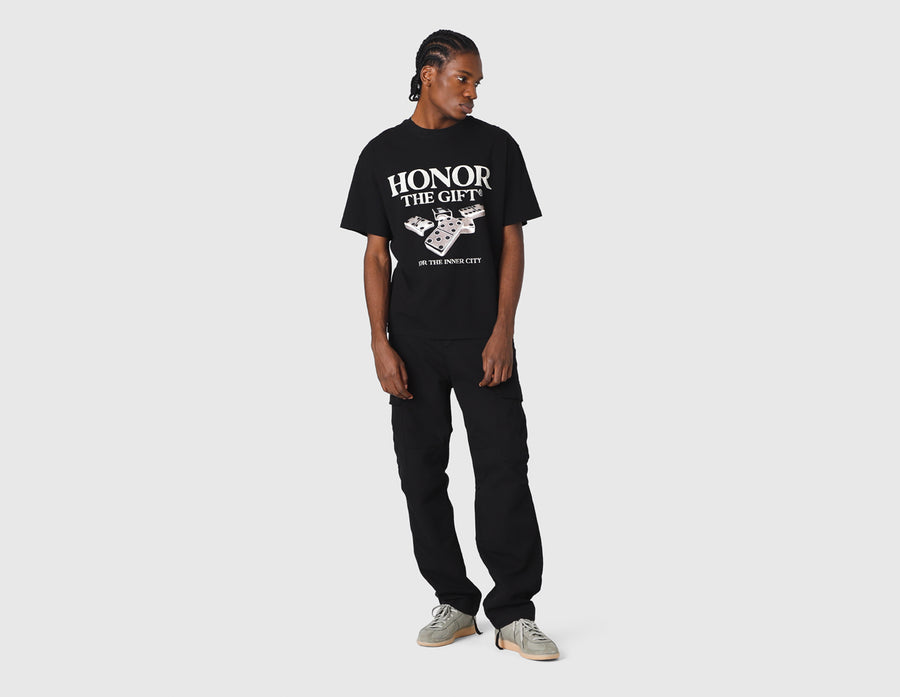 Honor The Gift Dominos T-shirt / Black
