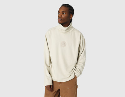 Honor The Gift Stamp Patch Turtle Neck  / Bone