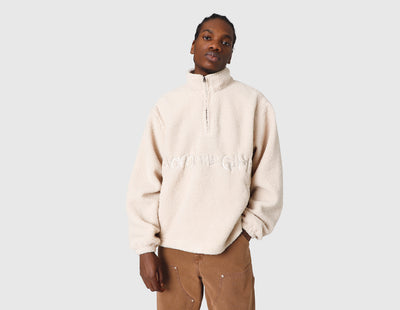 Honor The Gift Script Sherpa Pullover / Bone