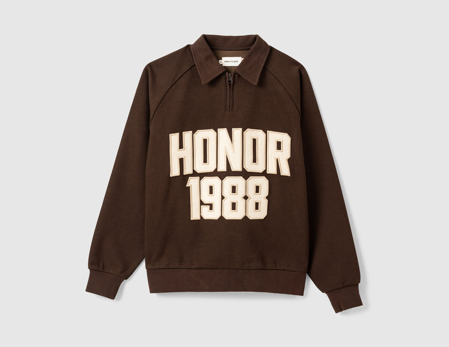 Honor The Gift 1988 Quarter Zip / Brown