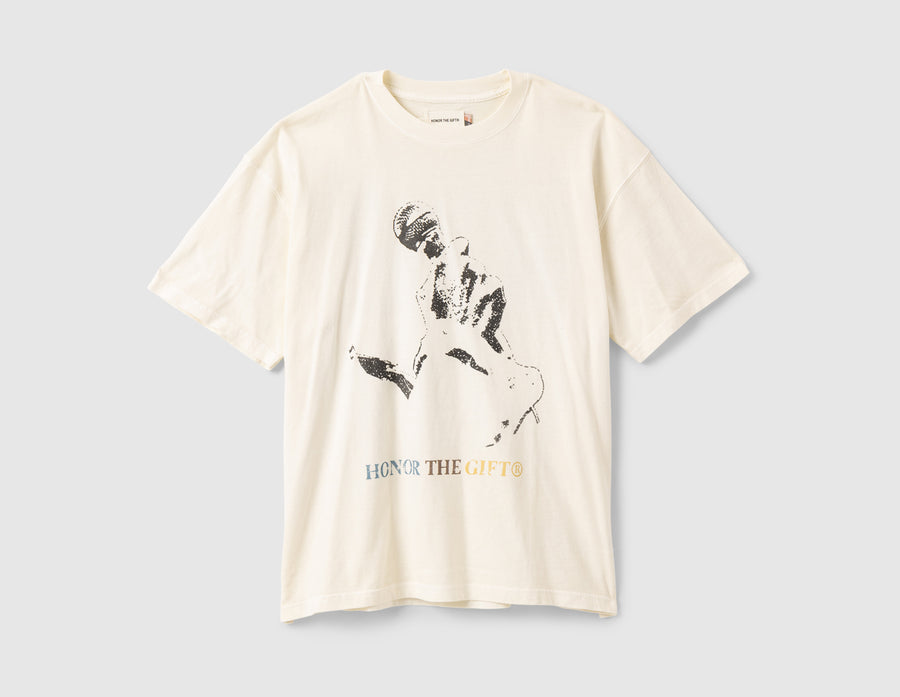 Honor The Gift Live and Direct T-shirt / Cream