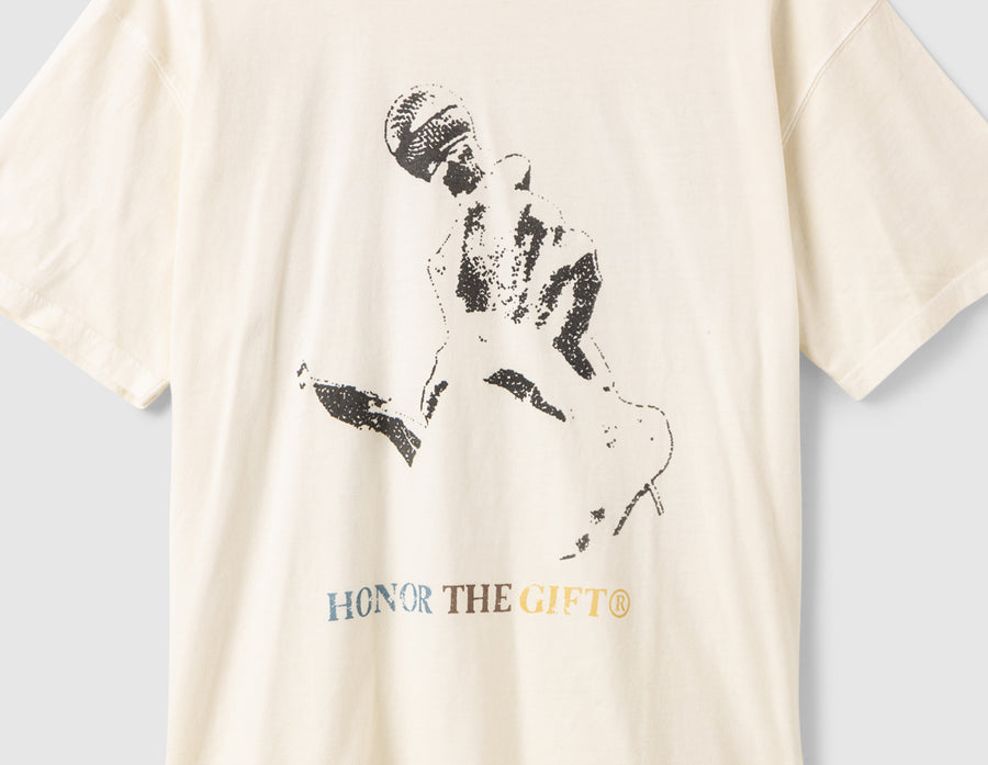 Honor The Gift Live and Direct T-shirt / Cream
