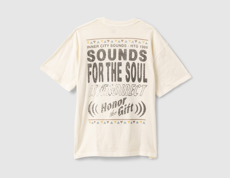 Honor The Gift Live and Direct T-shirt / Cream