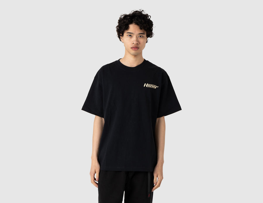 Honor The Gift Honor Globe Logo T-Shirt / Black