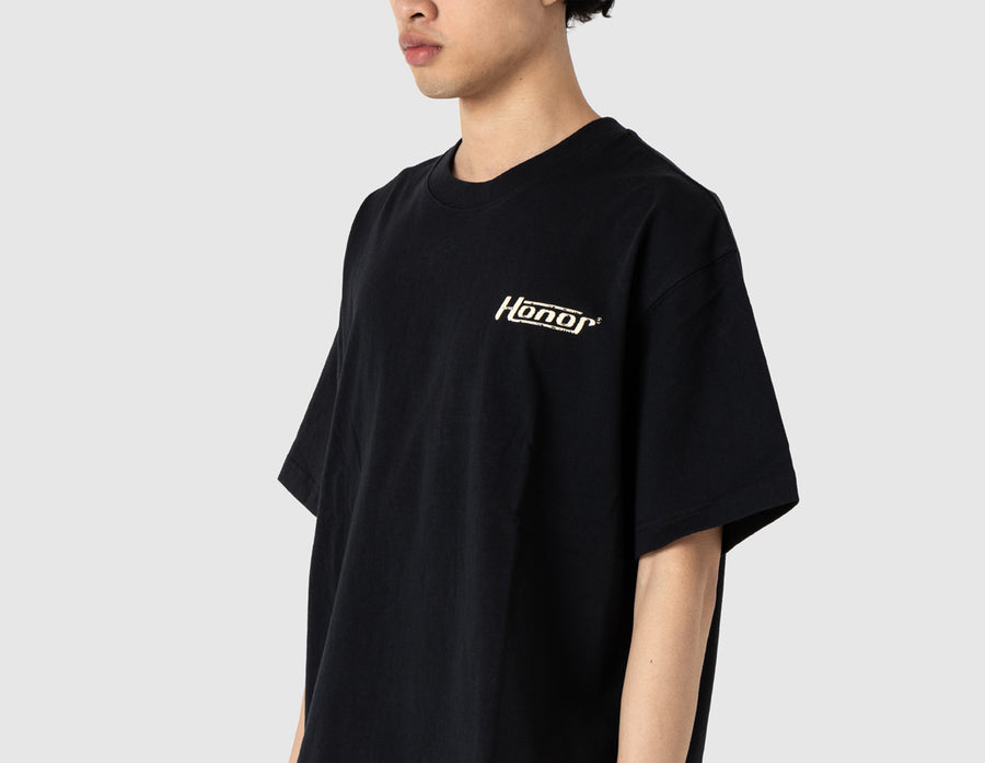 Honor The Gift Honor Globe Logo T-Shirt / Black