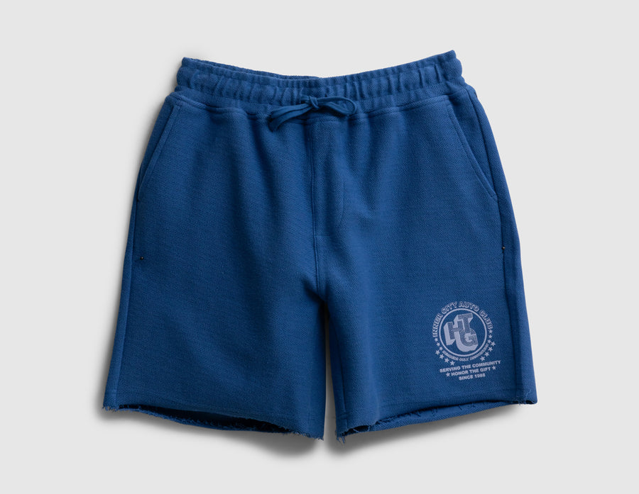Honor The Gift Race Herringbone Short / Blue
