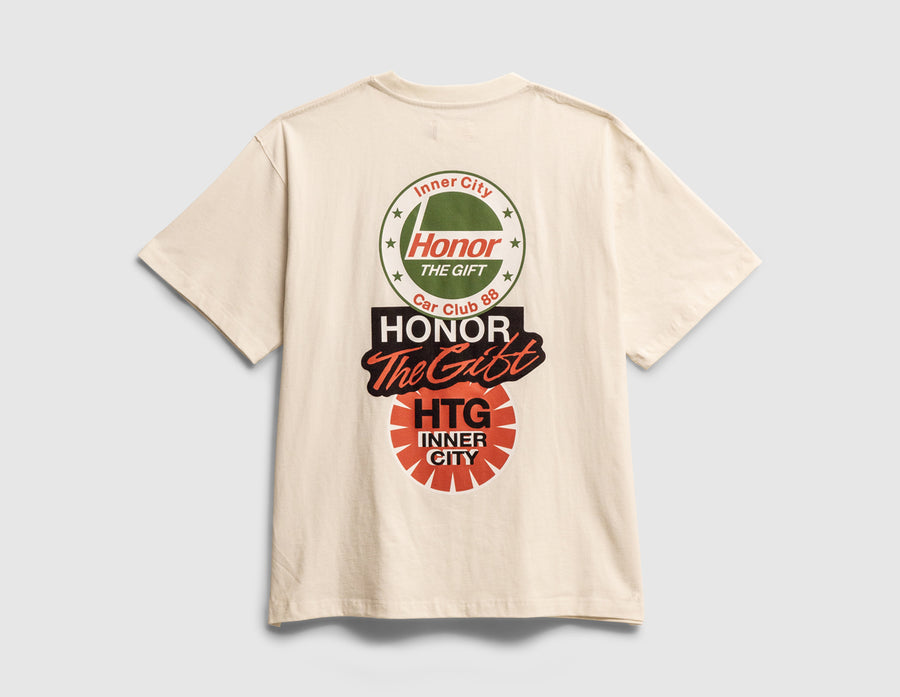 Honor The Gift Auto T-Shirt / White