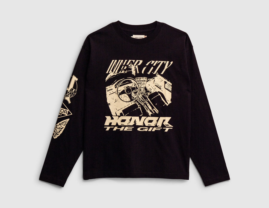 Honor The Gift Driving Longsleeve / Black