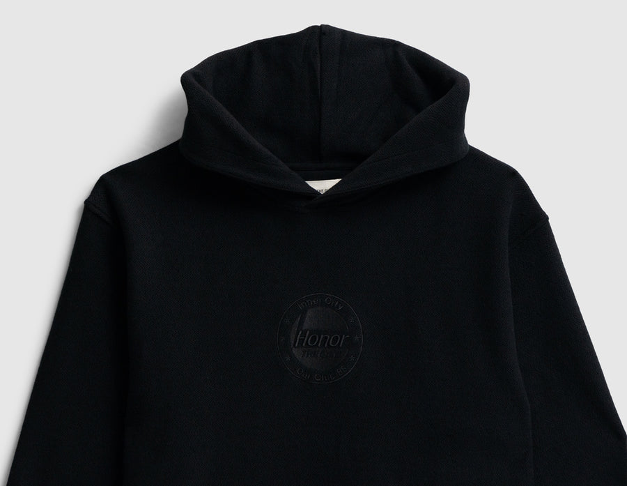 Honor The Gift Race Hoodie /  Black
