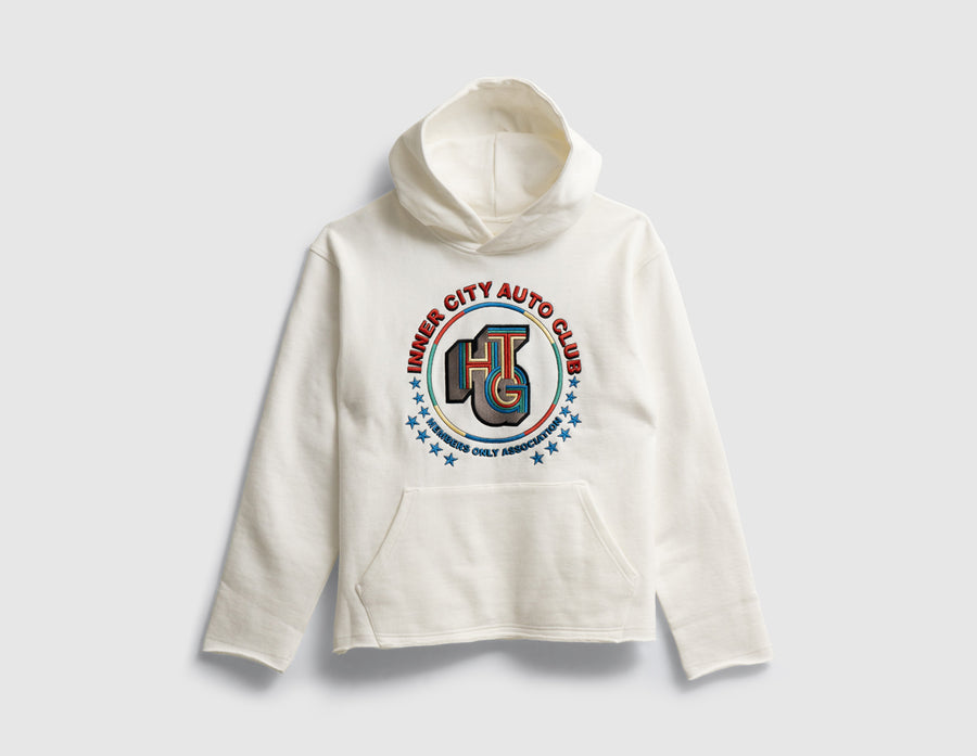 Honor The Gift Auto Hoodie / White