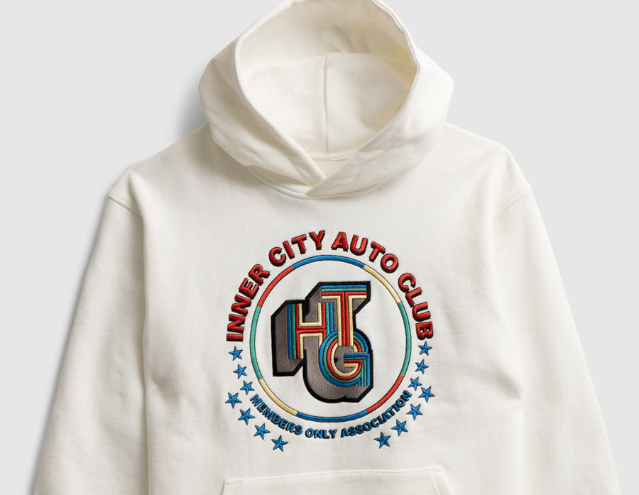 Honor The Gift Auto Hoodie / White