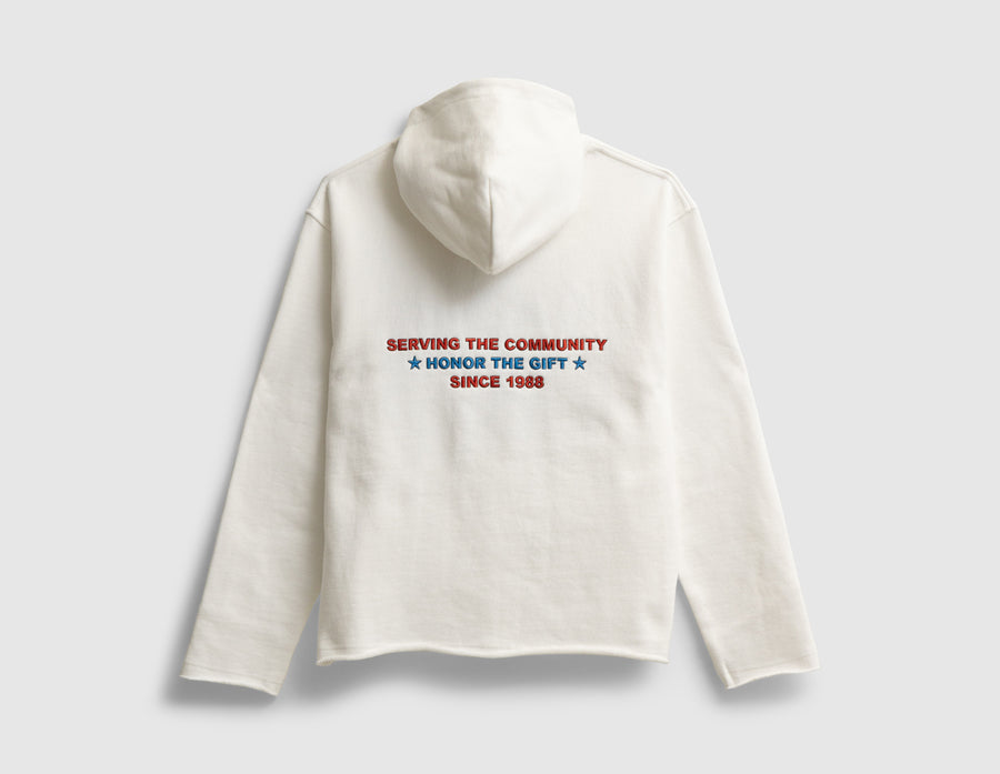 Honor The Gift Auto Hoodie / White