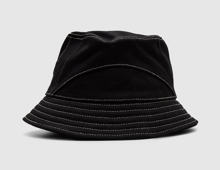 Honor The Gift Panel H Bucket Hat / Black