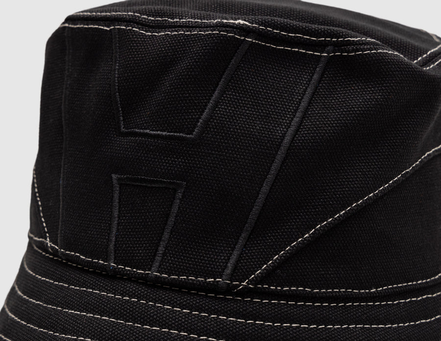 Honor The Gift Panel H Bucket Hat / Black